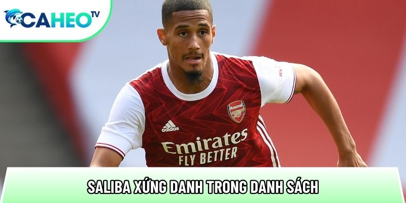 saliba xung danh trong danh sach