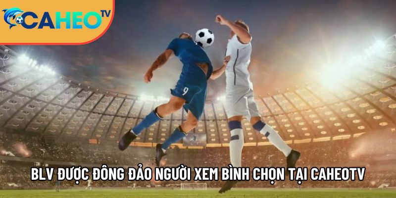 Caheotv trực tiếp bóng đá không lag, xem Cá Heo TV mọi nơi 9 top cac blv duoc dong dao nguoi xem binh chon tai caheotv 1